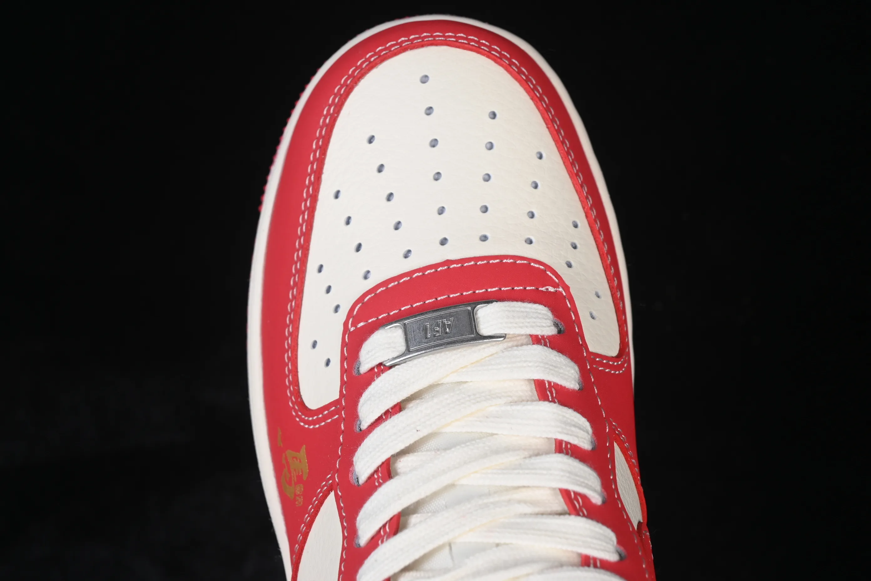All Categories Nk Air Force 1 Air Force Series Nk Air Force 1 Low Air Force Low Nike Air Force 1'07 Low Year of the Horse Limited Red Gold Color Air Force One Low Casual Shoes FC1688-260
